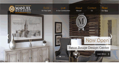 Desktop Screenshot of manuelbuilders.com